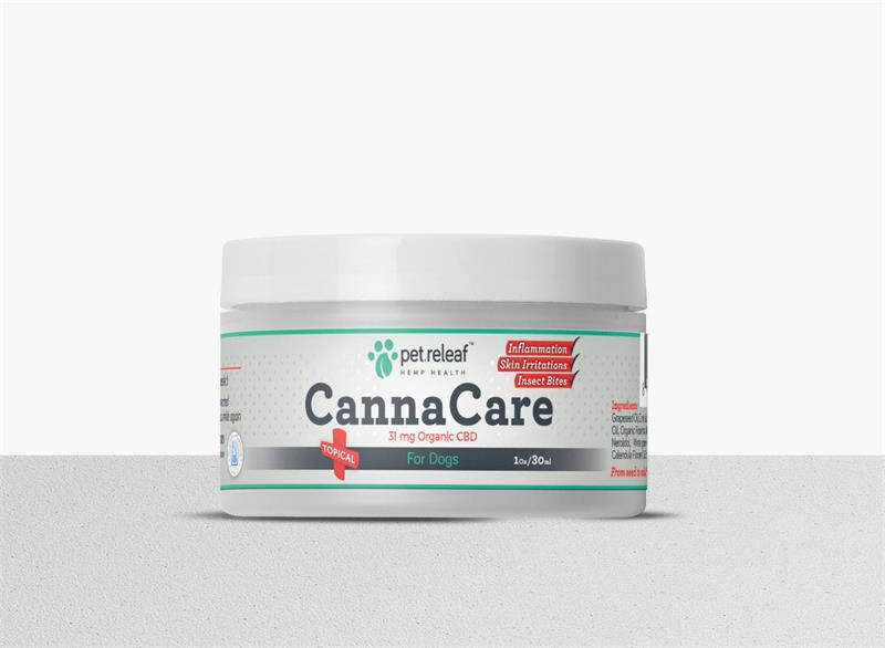 Canna Care Pet Releaf CBD Topical Cream 4oz.